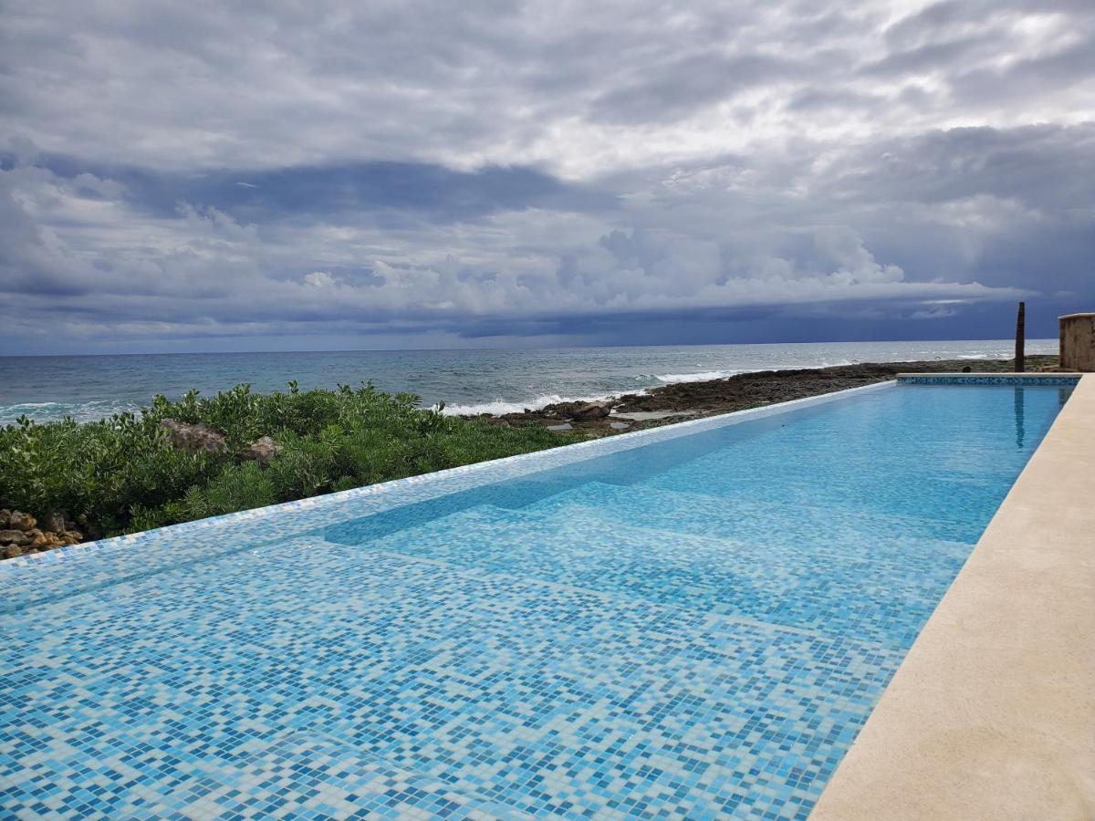 Riviera Maya Luxury Oceanfront Condo 艾库玛尔 外观 照片