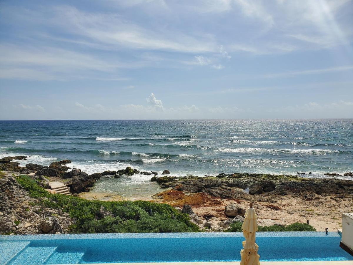 Riviera Maya Luxury Oceanfront Condo 艾库玛尔 外观 照片
