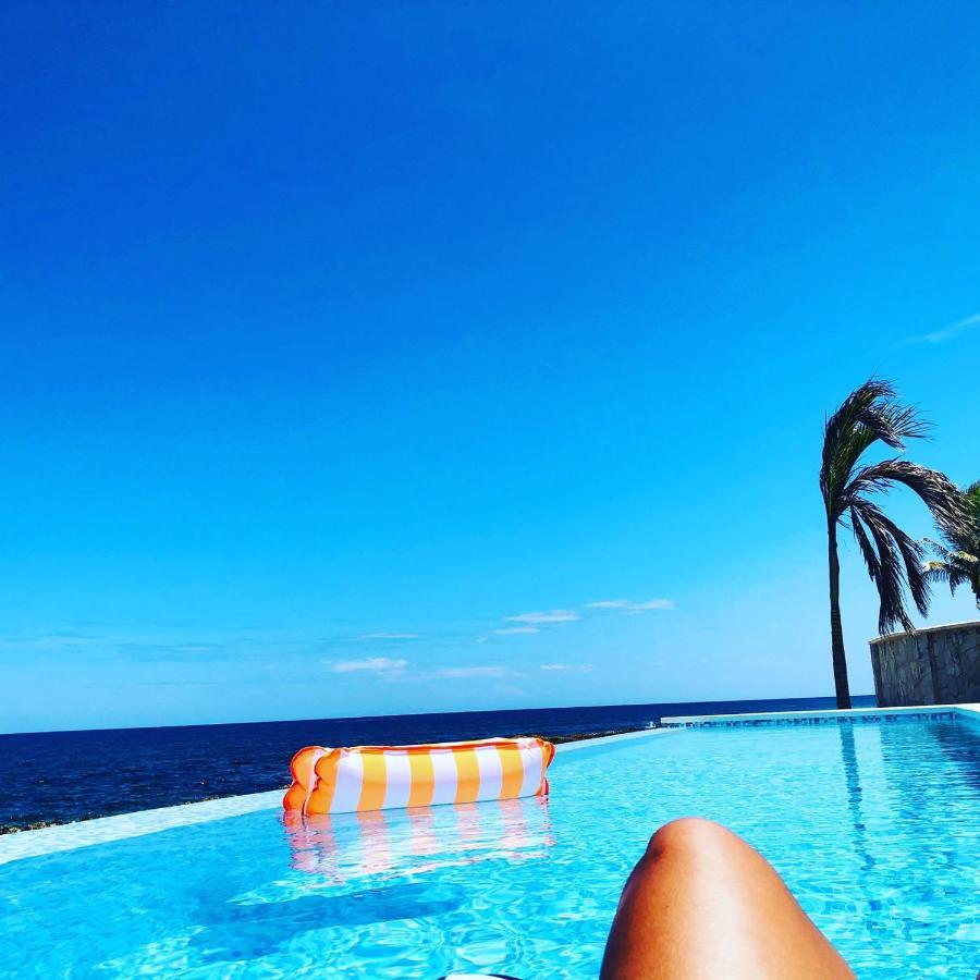 Riviera Maya Luxury Oceanfront Condo 艾库玛尔 外观 照片